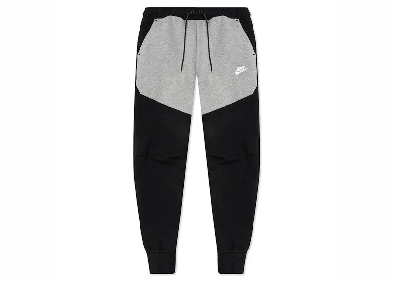 Nike Sportswear Tech Fleece Joggers Black/Dark Grey Heather/White