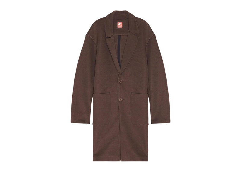 Nike Tech Fleece Reimagined Trench Jacket Baroque Brown