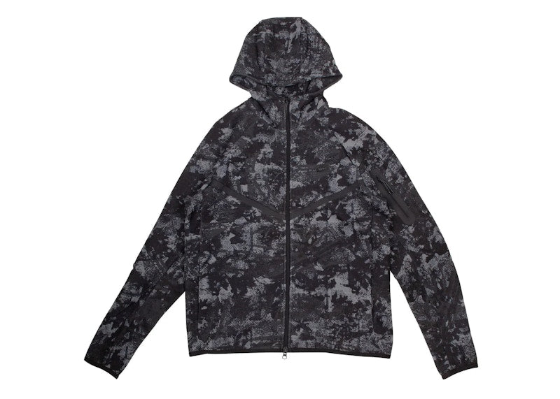 Nike Tech Fleece Windrunner Full Zip Sweatshirt Smoke Grey