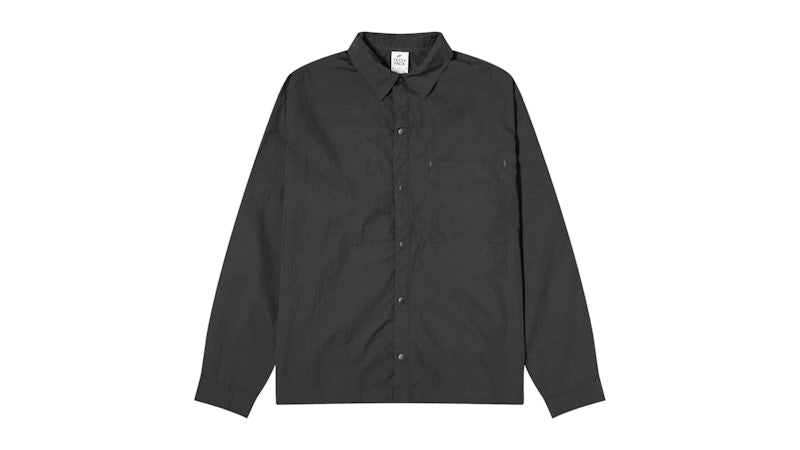 Nike Tech Pack Woven Long Sleeve Shirt Black