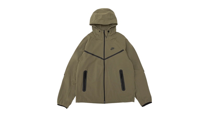 Nike Tech Woven Jacket Medium Olive/Black