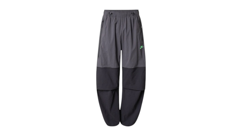 Nike Tech Woven Oversized Pants Black/Anthracite/Green Strike