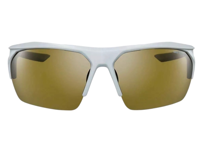 Nike Terminus E Sport Wraparound Sunglasses Matte Wolf Grey Terrain Tin (TERMINUS-E-EV1069-013-76)