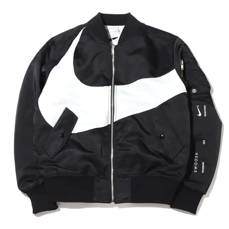 Nike Therma-FIT Synthetic Phil Reversible Bomber Jacket (Asia Sizing) Black