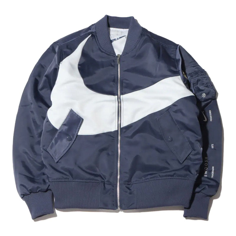 Nike Therma-FIT Synthetic Phil Reversible Bomber Jacket (Asia Sizing) Thunder Blue