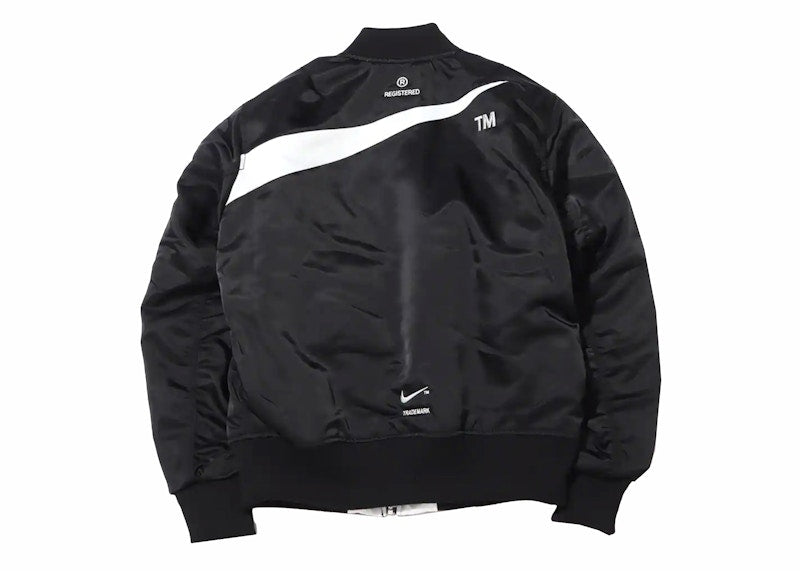 Nike Therma-FIT Synthetic Phil Reversible Bomber Jacket Black