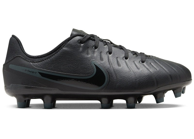 Nike Tiempo Legend 10 Academy FG/MG Black Deep Jungle (GS)