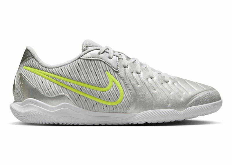Nike Tiempo Legend 10 Academy IC Metallic Silver Volt White