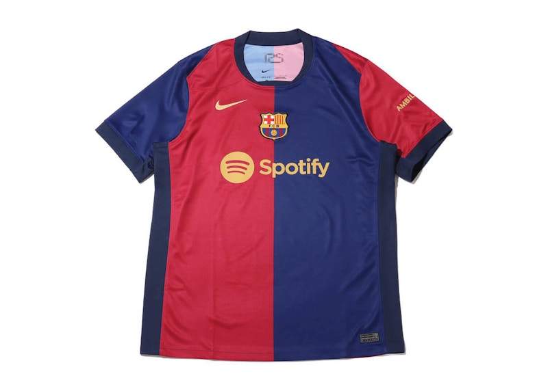 Nike Home FC Barcelona 24/25 Stadium Jersey Deep Royal/Noble Red