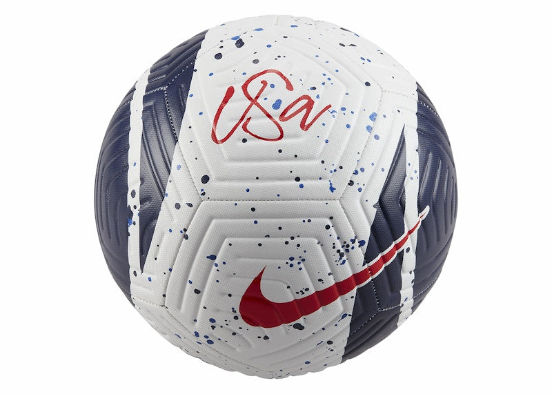 Nike US Academy Soccer Ball White/Loyal Blue/Speed Red