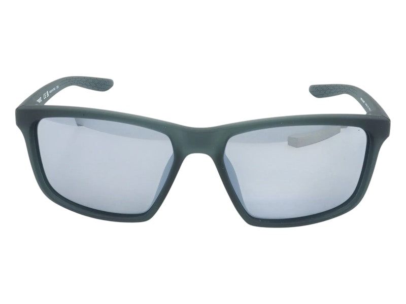 Nike Valiant Mi Square Sunglasses Matte Anthracite Grey Silver Flash (VALIANT-MI-CW4645-061-6017)