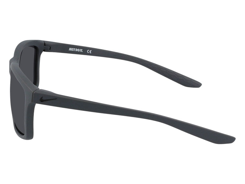 Nike Valiant Square Sunglasses Matte Anthracite Grey Silver (VALIANT-FJ1996-060-6017)