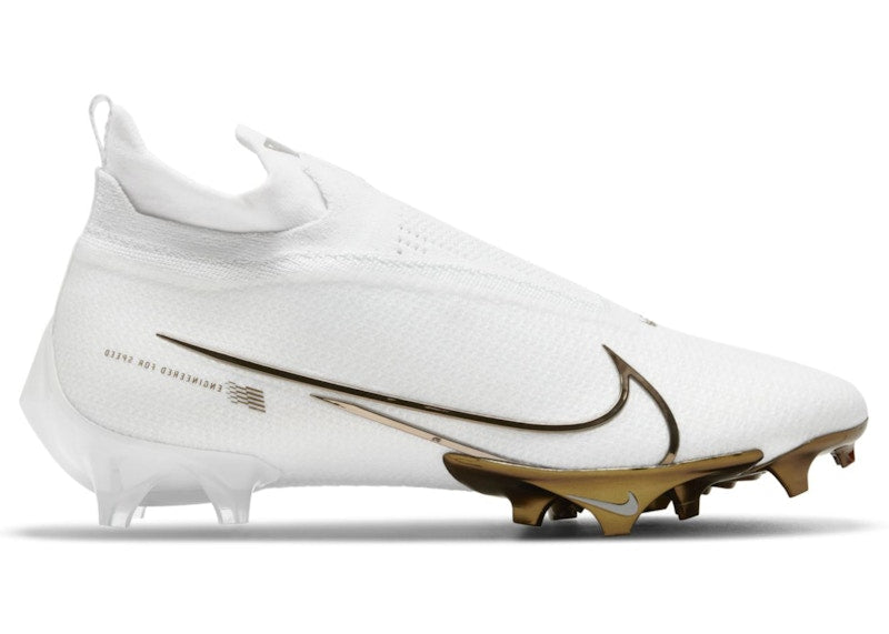 Nike Vapor Edge Elite 360 Flyknit White Metallic Gold