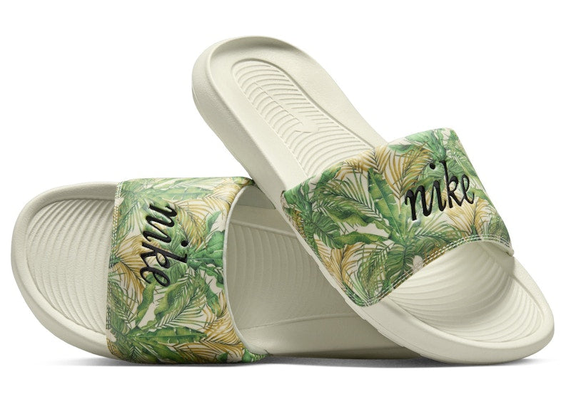 Nike Victori One Slide Sea Glass Sail Black (Women's)