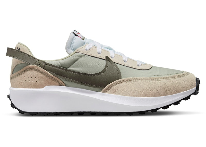 Nike Waffle Debut Light Stone Rattan White Matte Olive