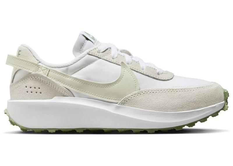 Nike Waffle Debut White Sea Glass Oil Green (Women's)
