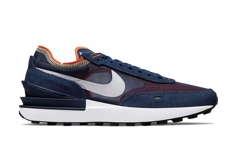 Nike Waffle One Midnight Navy Orange Melon Tint
