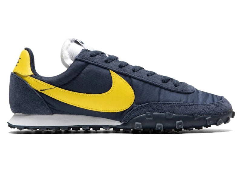 Nike Waffle Racer Obsidian Chrome Yellow
