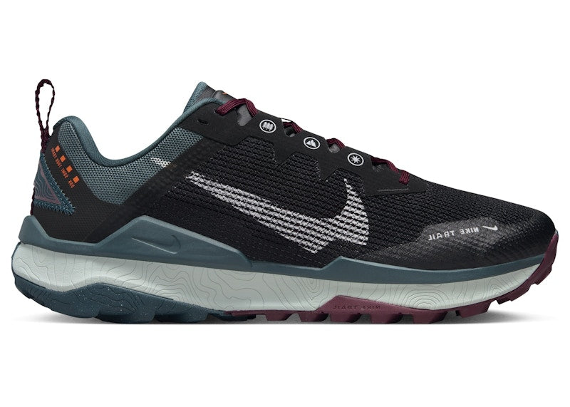 Nike Wildhorse 8 Black Deep Jungle Night Maroon Sea Glass