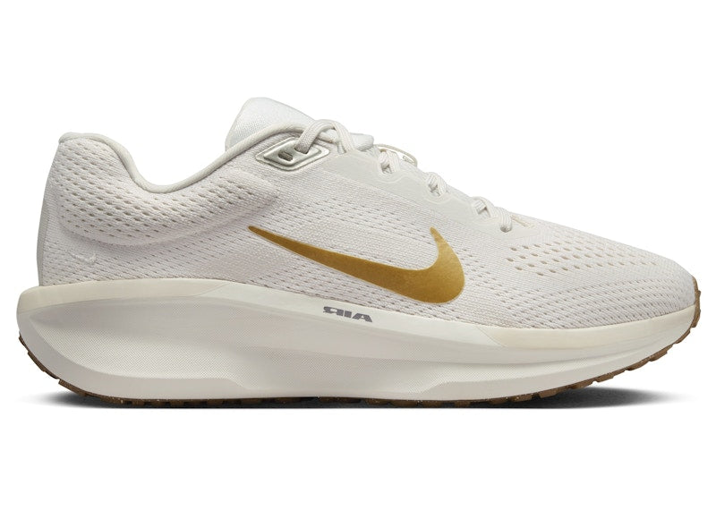 Nike Winflo 11 Phantom Light Orewood Brown Coconut Milk Metallic Gold (Women's)