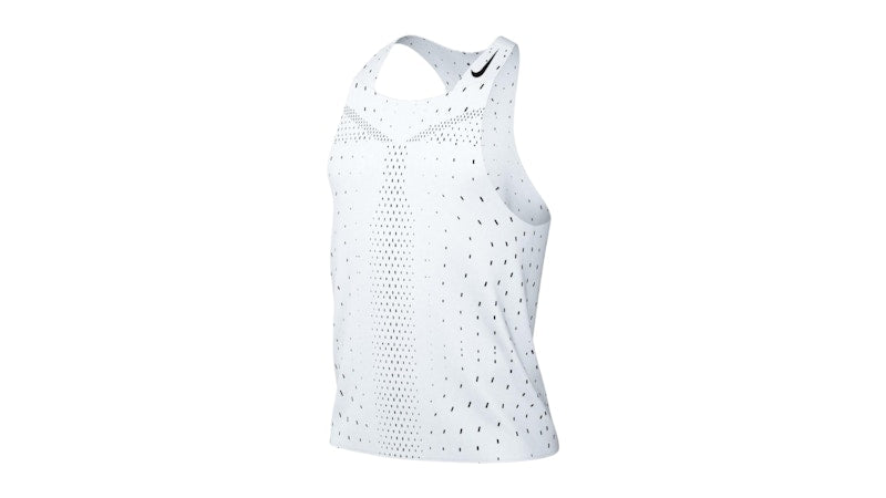Nike Dri-FIT ADV AeroSwift Breathable Running Vest White