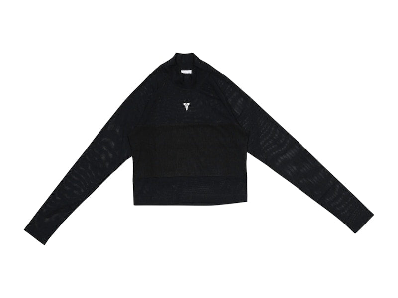 Nike Women's Kobe Bryant L/S Cropped Top Black