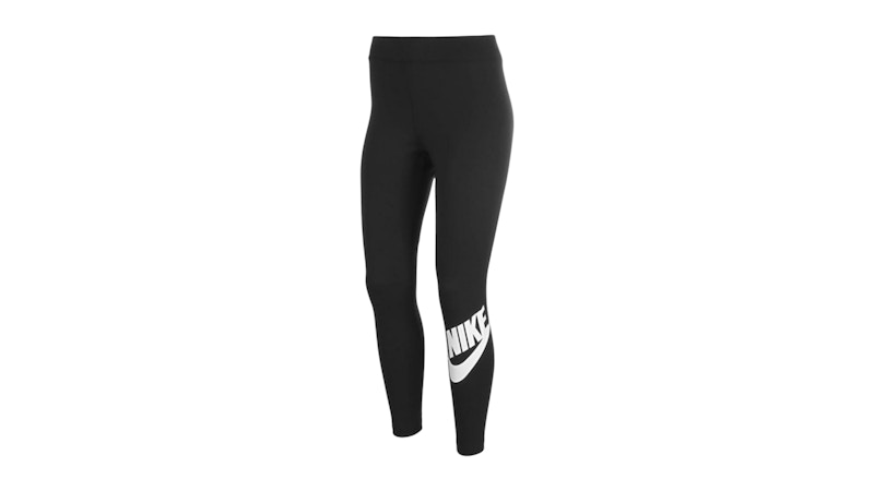 Nike Women's Large Swoosh Logo Leggings Black