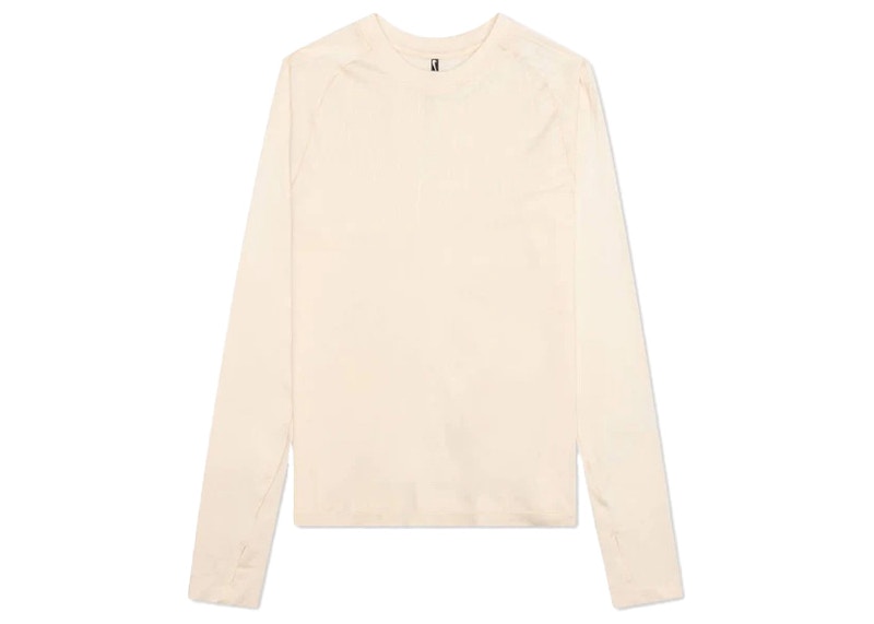 Nike Women's NRG X MMW Dri-Fit Long Sleeves Tee Tan