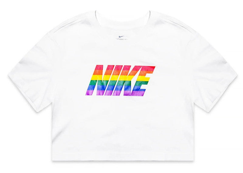Nike Women's Sportswear Betrue Cropped T-shirt White