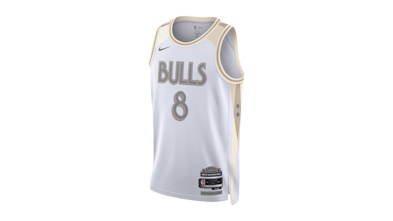 Nike Zach Lavine Chicago Bulls 24/25 Dri-Fit Jersey White