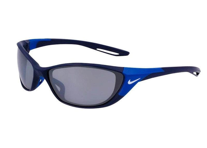Nike Zone Sunglasses Matte Midnight Navy/Silver Flash (DZ7356-410)