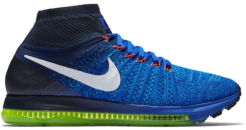 Nike Zoom All Out Flyknit Racer Blue