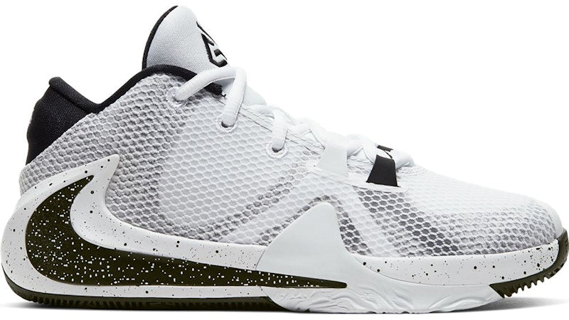 Nike Zoom Freak 1 White Black (GS)