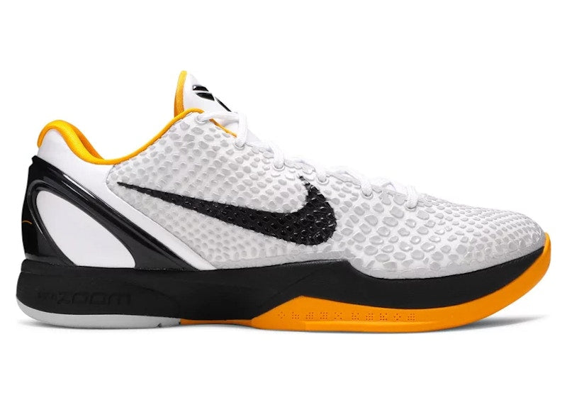 Nike Zoom Kobe 6 White Del Sol