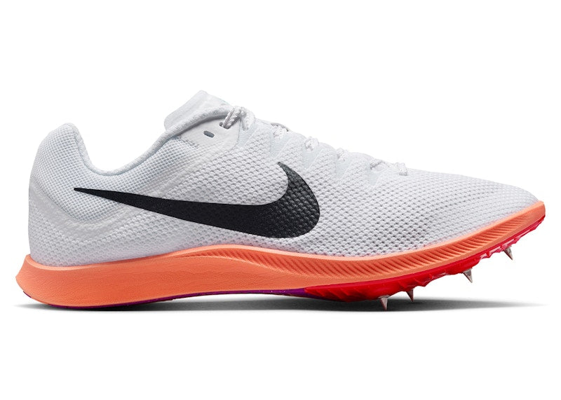 Nike Zoom Rival Distance White Bright Crimson