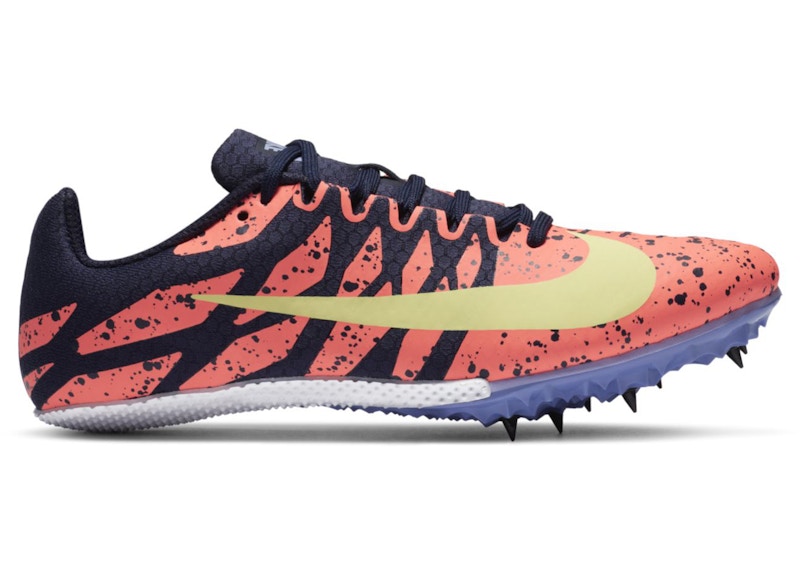 Nike Zoom Rival S 9 Paint Splatter Bright Mango Zitron (Women's)