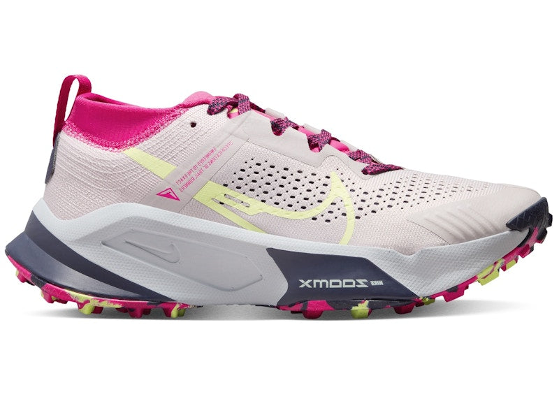 Nike ZoomX Zegama Platinum Violet Fireberry Purple Ink Luminous Green (Women's)
