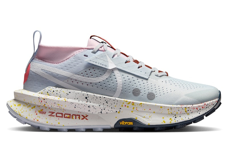 Nike ZoomX Zegama Trail 2 Pure Platinum Football Grey Pink Foam White (Women's)