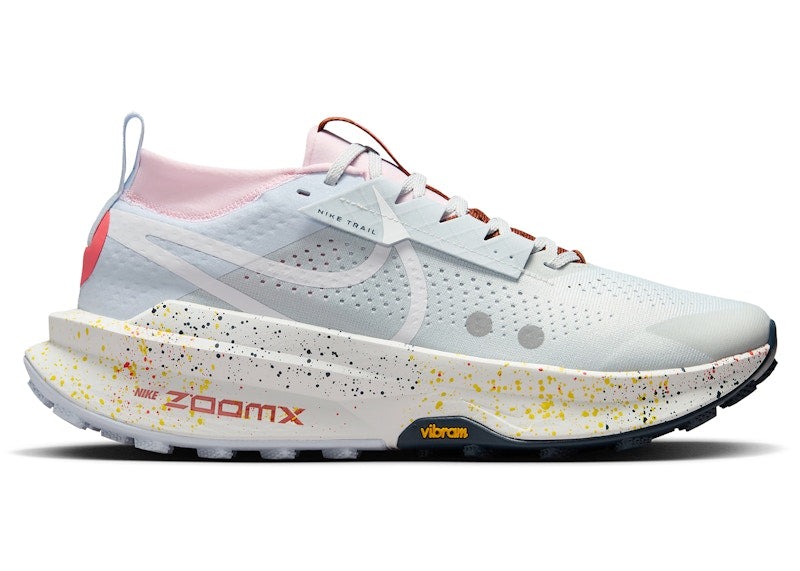 Nike ZoomX Zegama Trail 2 Pure Platinum Football Grey Pink Foam White