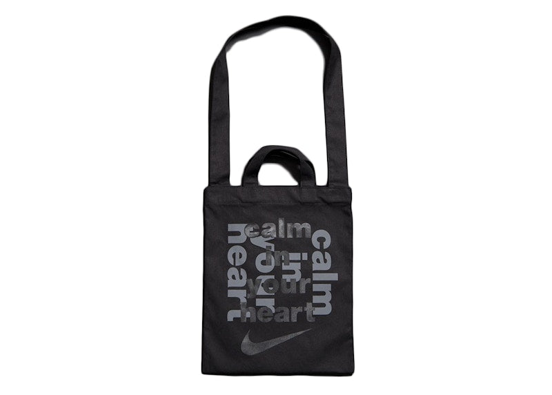 Nike x Black Comme des Garcons Calm in Your Heart Bag Black