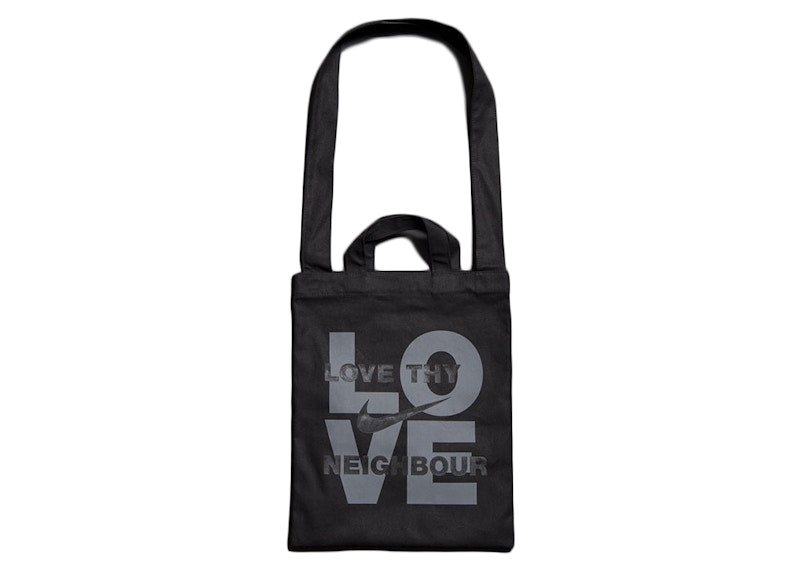Nike x Black Comme des Garcons Love Thy Neighbor Bag Black