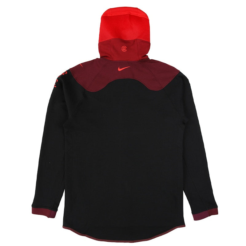 Nike x CLOT NRG GE Hoodie Black/Uni Red/Dark Maroon
