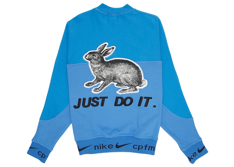 Nike x Cactus Plant Flea Market Fleece Crewneck Blue