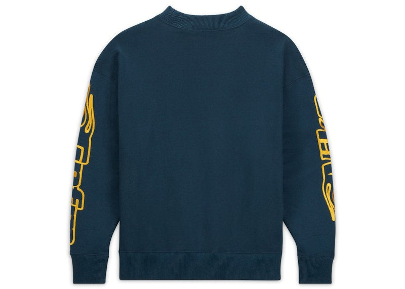 Nike x Cactus Plant Flea Market Socks Fleece Crewneck Sweatshirt (Asia Sizing) Dark Green