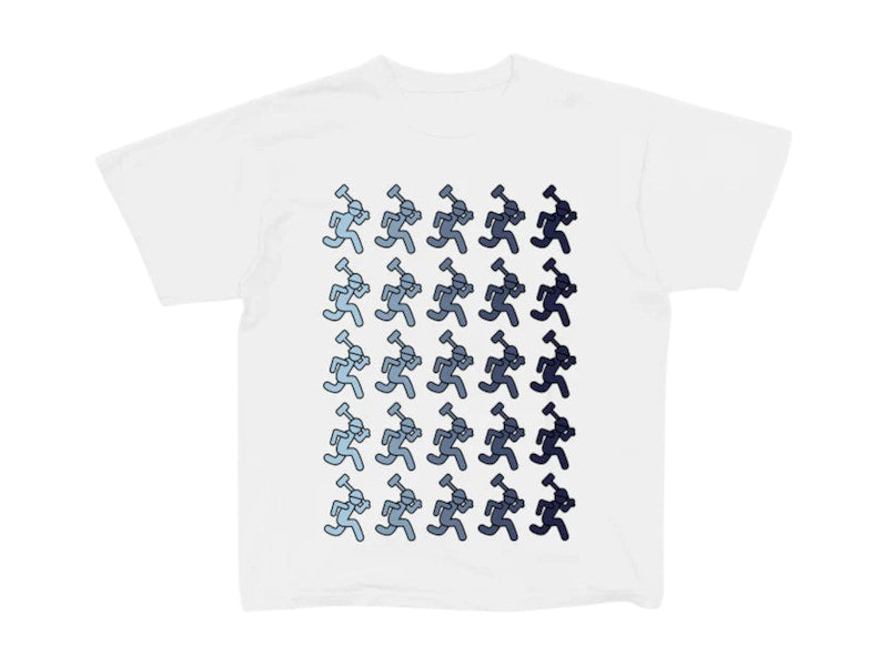 Nike x Concrete Boys Running Working Man Tee White