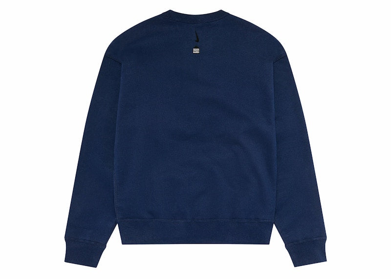 Nike x DSM Fleece Crewneck Sweatshirt Collegiate Blue