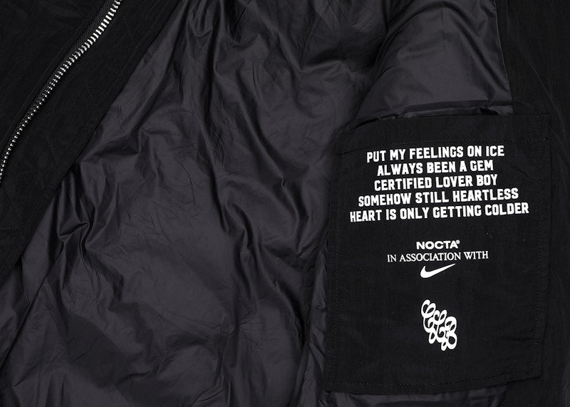 Nike x Drake Certified Lover Boy Bomber Jacket (Friends and Family) Black