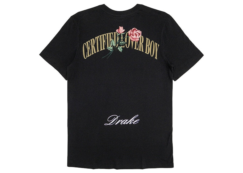 Nike x Drake Certified Lover Boy Rose T-shirt Black