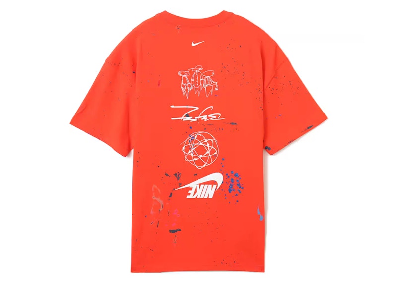 Nike x Futura Breaking Max90 T-shirt Light Crimson