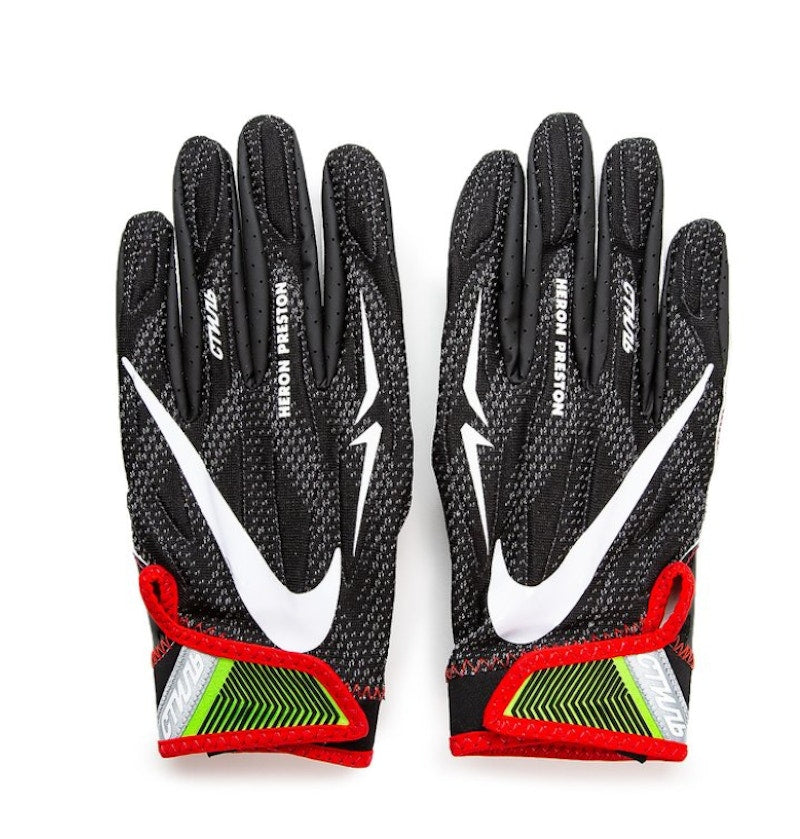 Nike x Heron Preston Superbad 4.5 Football Gloves Black/White